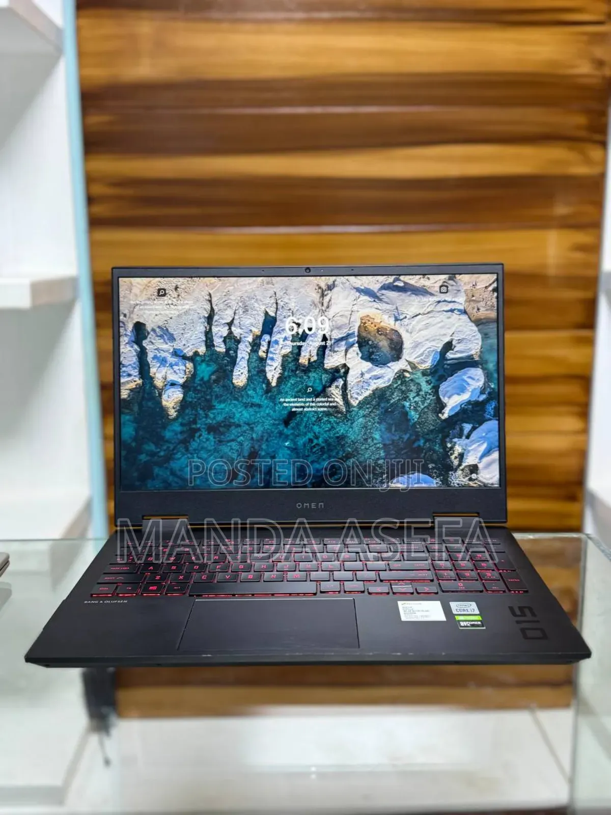 New Laptop HP Omen 15 16GB Intel Core I7 SSD 512GB