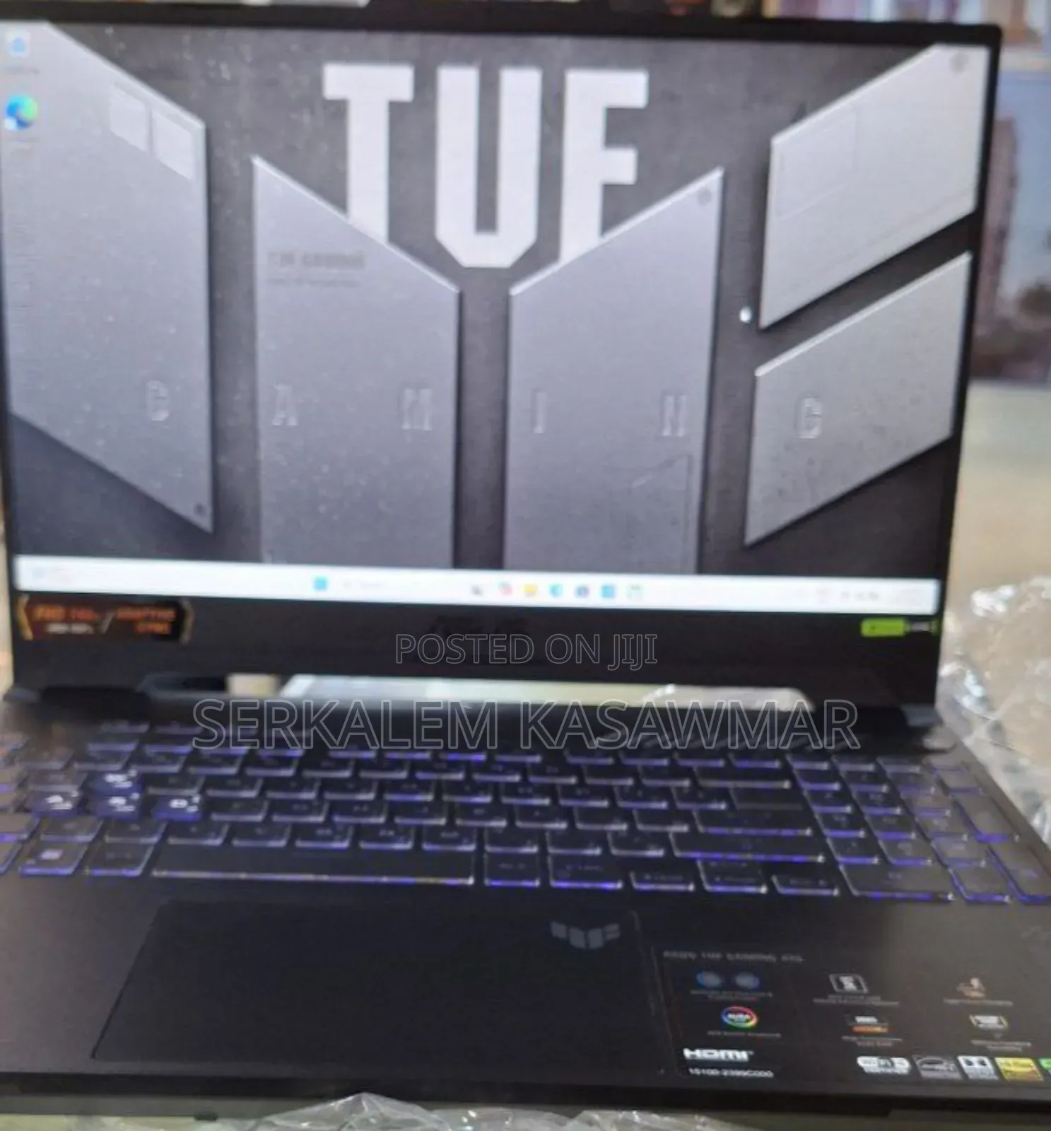 New Laptop Asus TUF Gaming A15 16GB AMD Ryzen 7 SSD 512GB