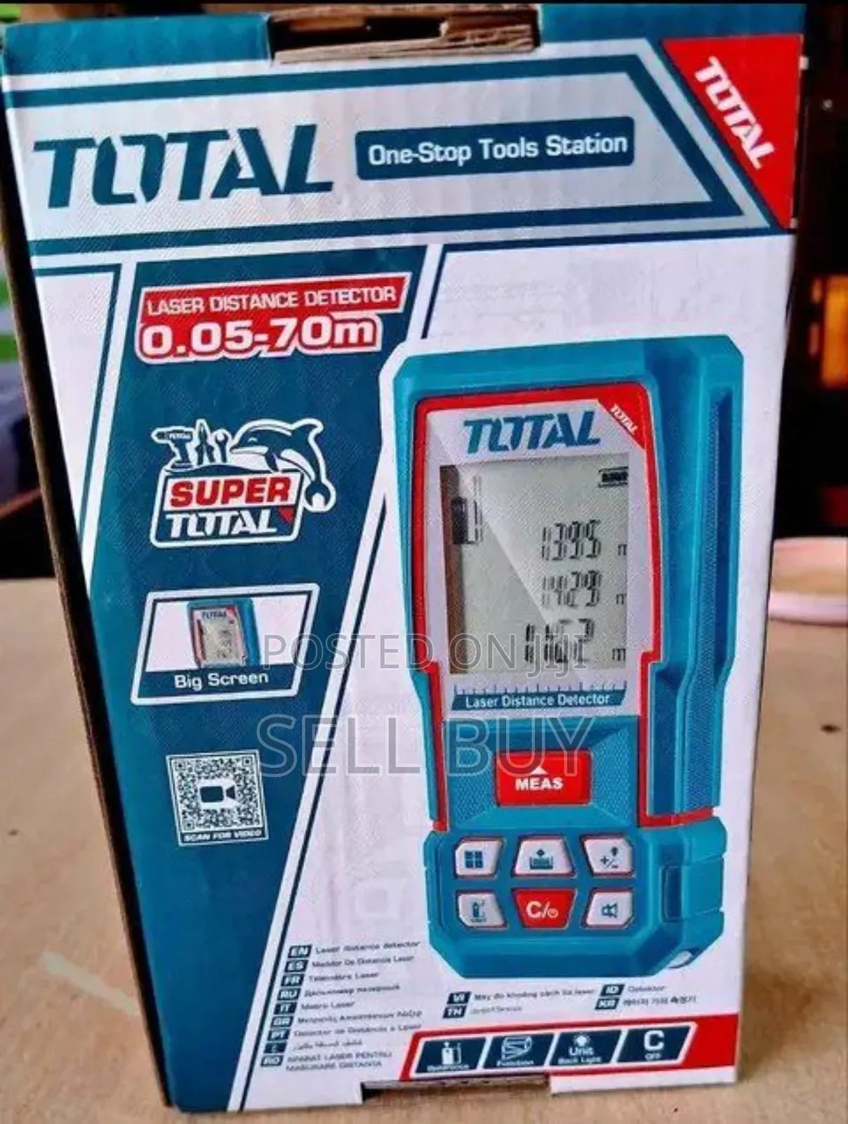 Total Lazer Distance Detector