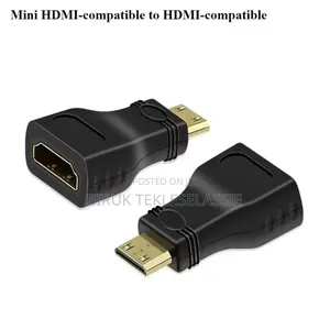 Photo - Mini Hdmi Male to Hdmi Female Adapter Converter