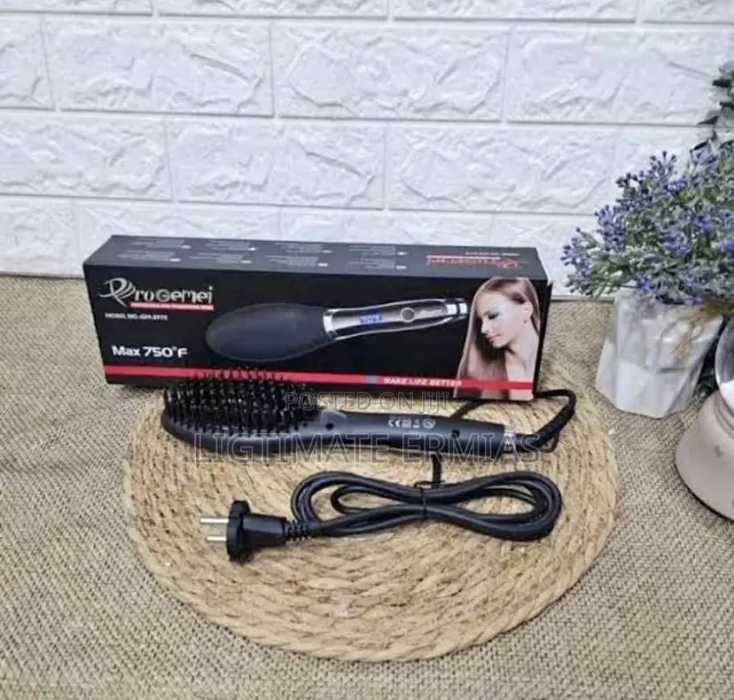 Pro Gemei Professional Hair Straightner Brush