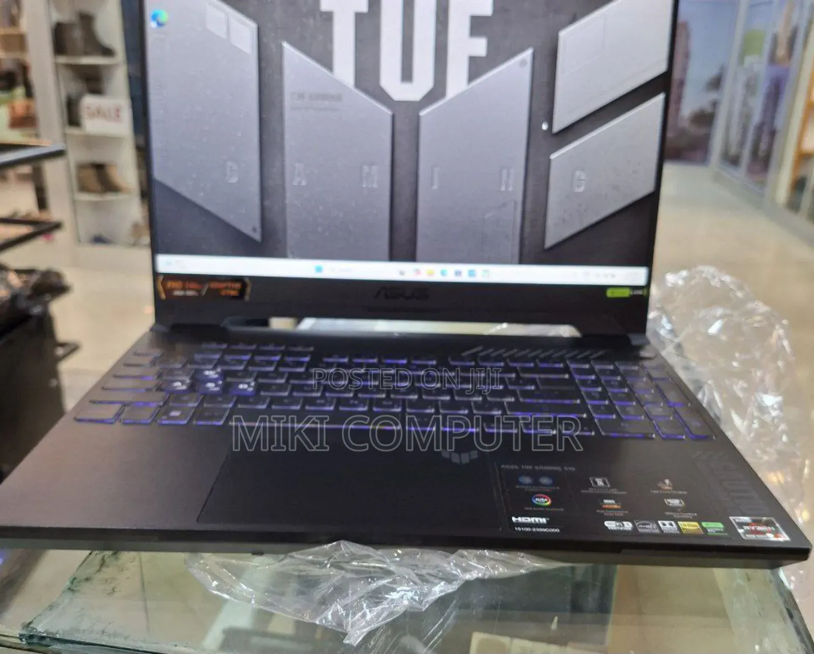 New Laptop Asus TUF Gaming A15 16GB AMD Ryzen 7 SSD 512GB