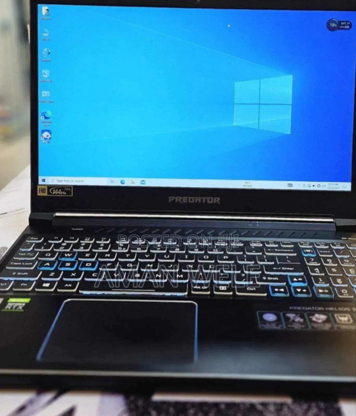 New Laptop Acer Predator Helios 300 16GB Intel Core I7 SSD 1T