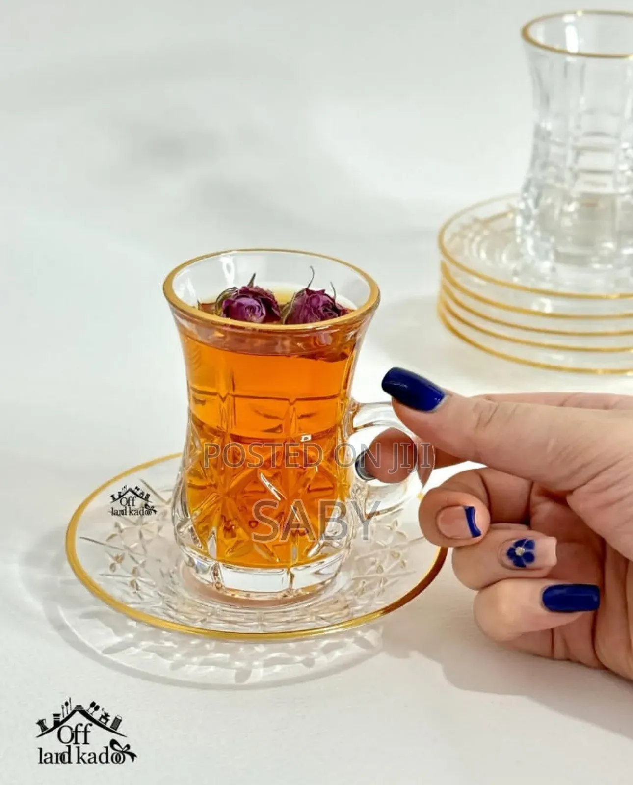 Turkish Tea Glasses Cups