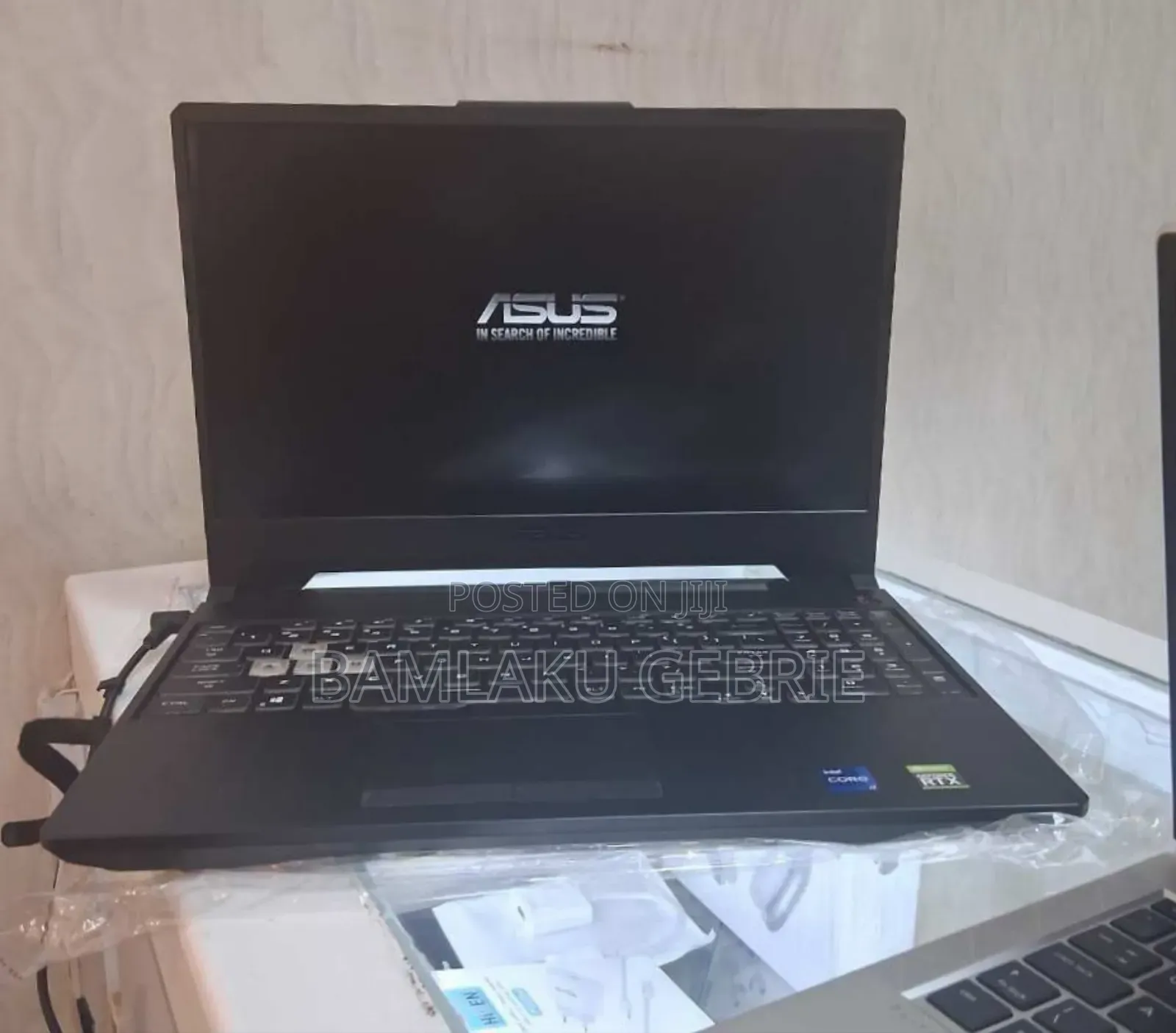 New Laptop Asus TUF Gaming A15 16GB Intel Core I7 SSD 512GB