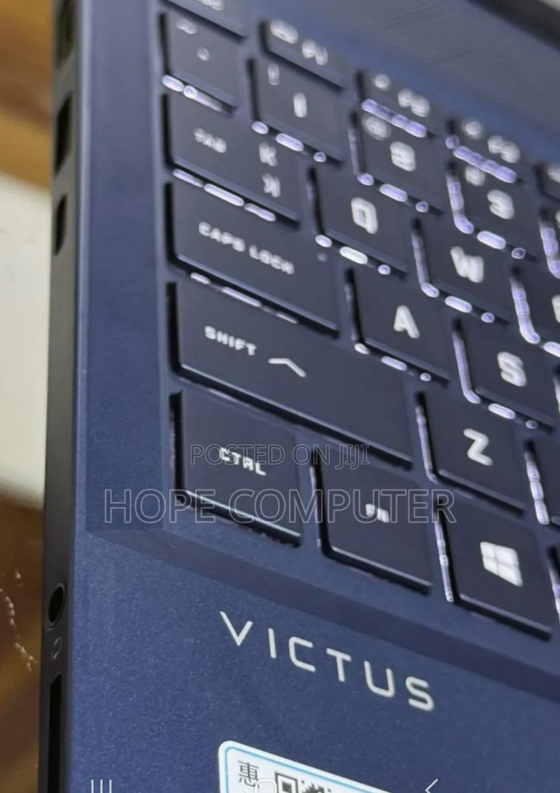 New Laptop HP Victus 16 16GB Intel Core I7 SSD 512GB