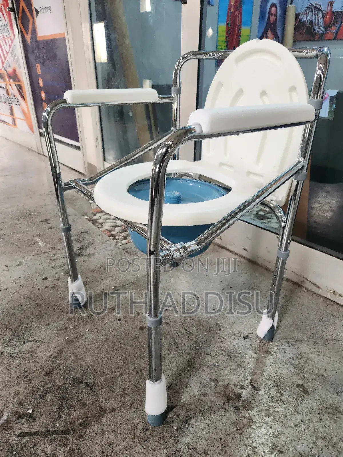 Commode Chair壓抑popo Chair軍事adjustable Height Commode Chair功力poty Chair