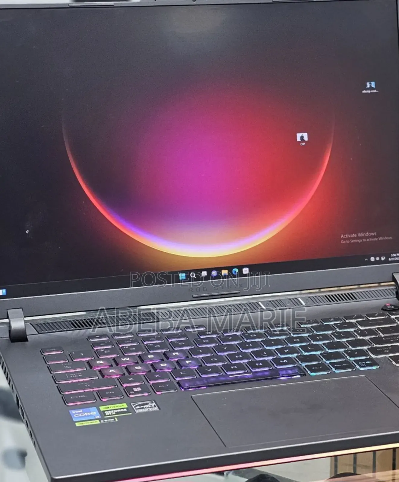 New Laptop Asus ROG Strix G16 G614 16GB Intel Core I7 SSD 1T