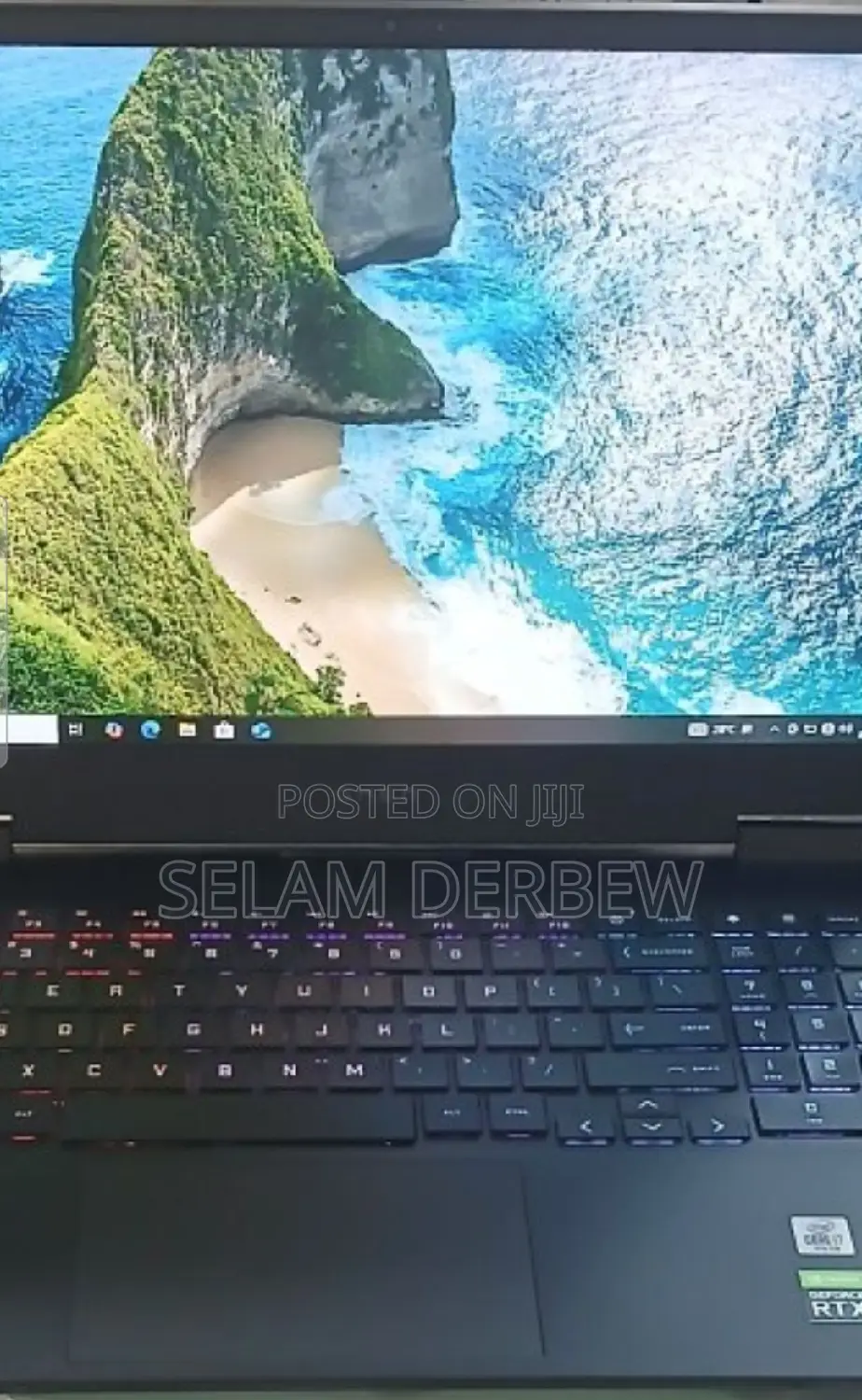 New Laptop HP Omen 15 16GB Intel Core I7 SSD 1T