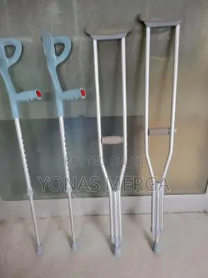 Photo - Elbow Axillary Crutches琴፵crutches燄閭adult Walking Crutches#=Crutches