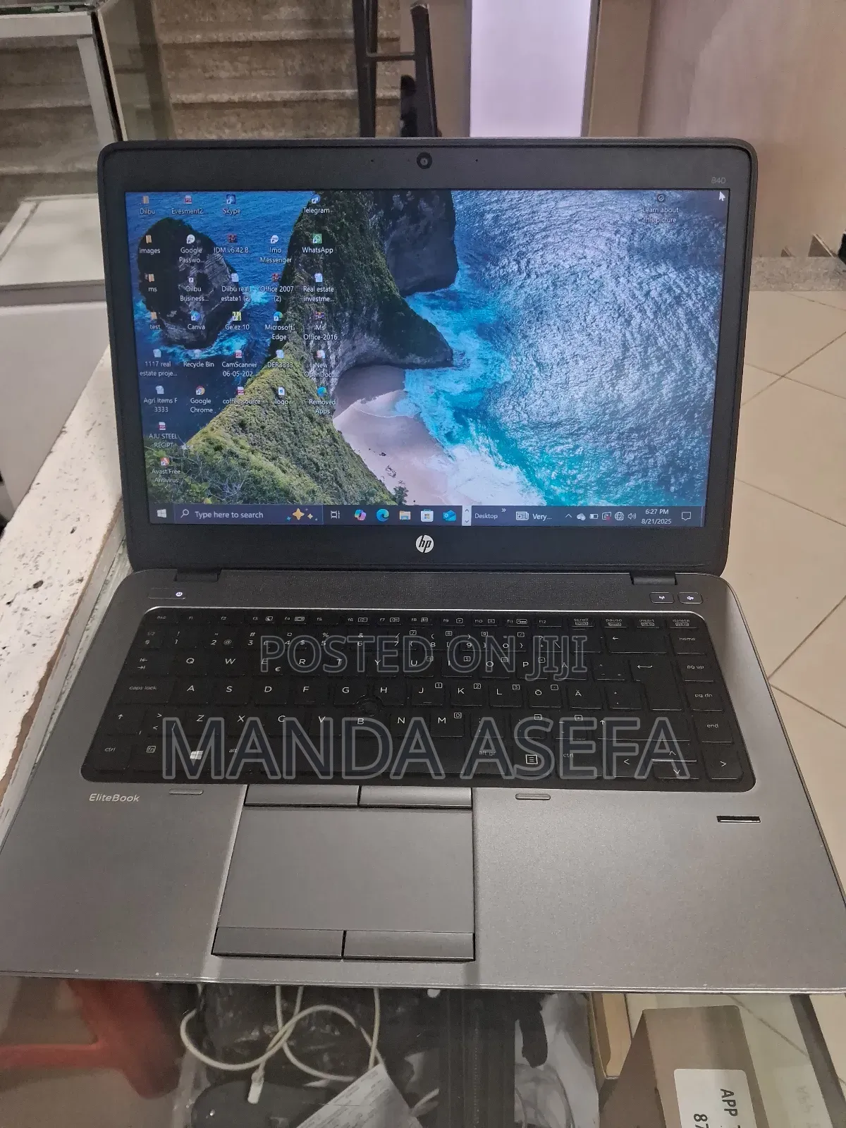 New Laptop HP EliteBook 840 G1 4GB Intel Core I5 HDD 500GB