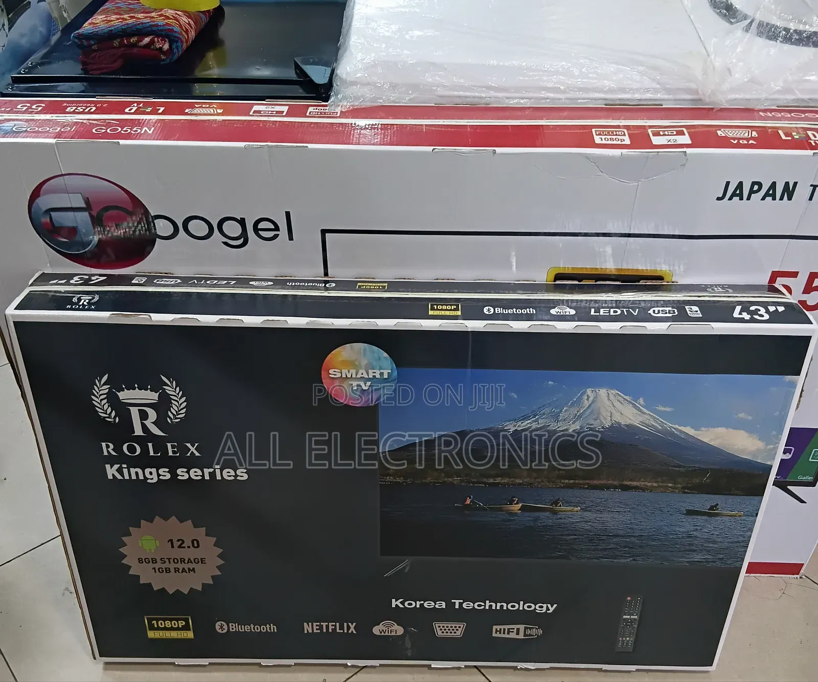 Rolex 43inch Smart Tv