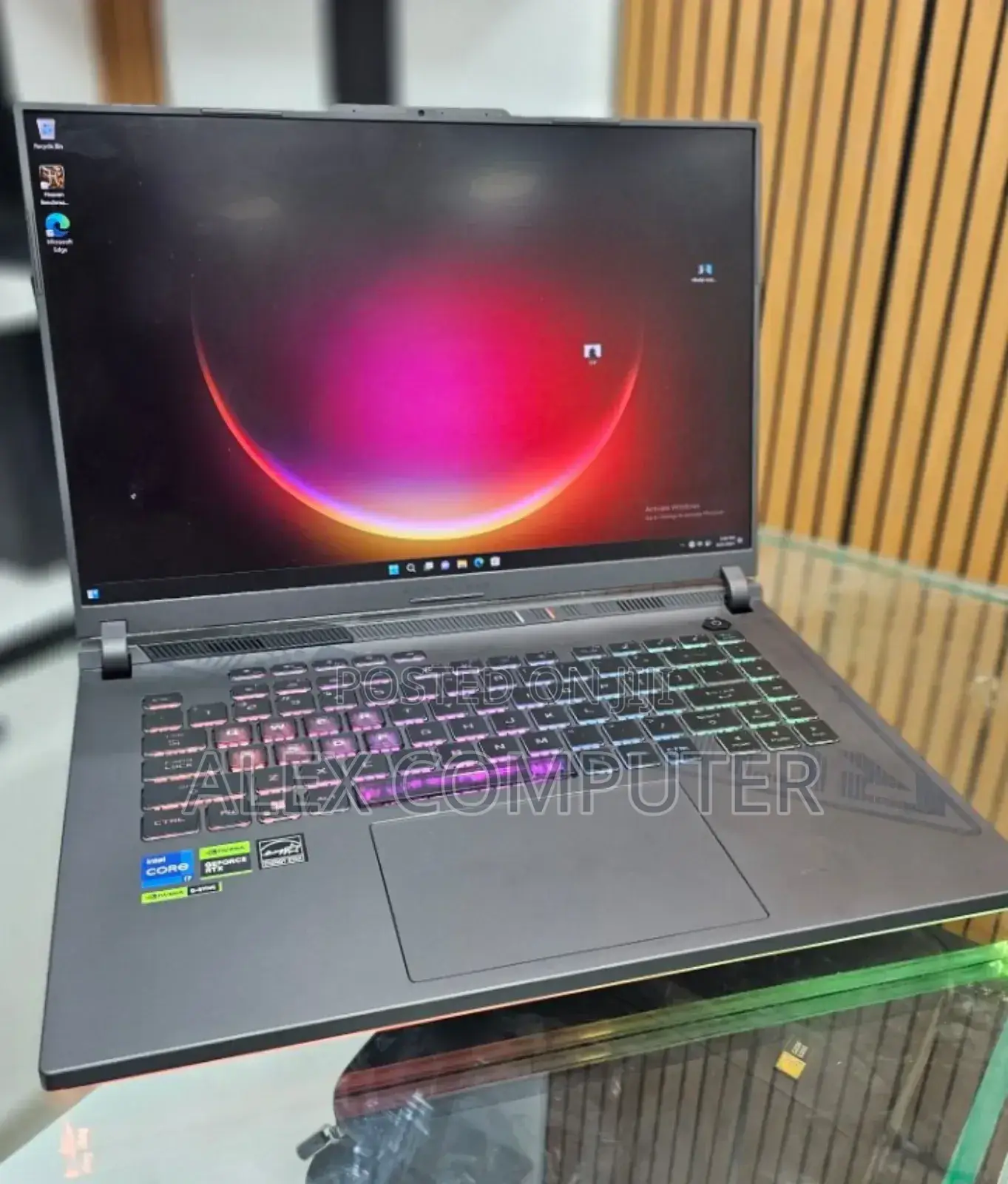 New Laptop Asus ROG Strix G16 G614 16GB Intel Core I7 SSD 512GB