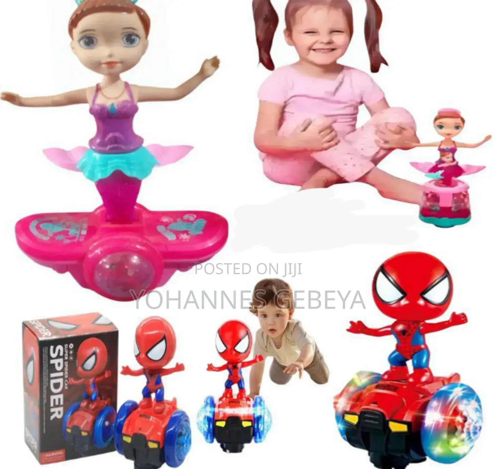 360° Rotating Mermaid Toy