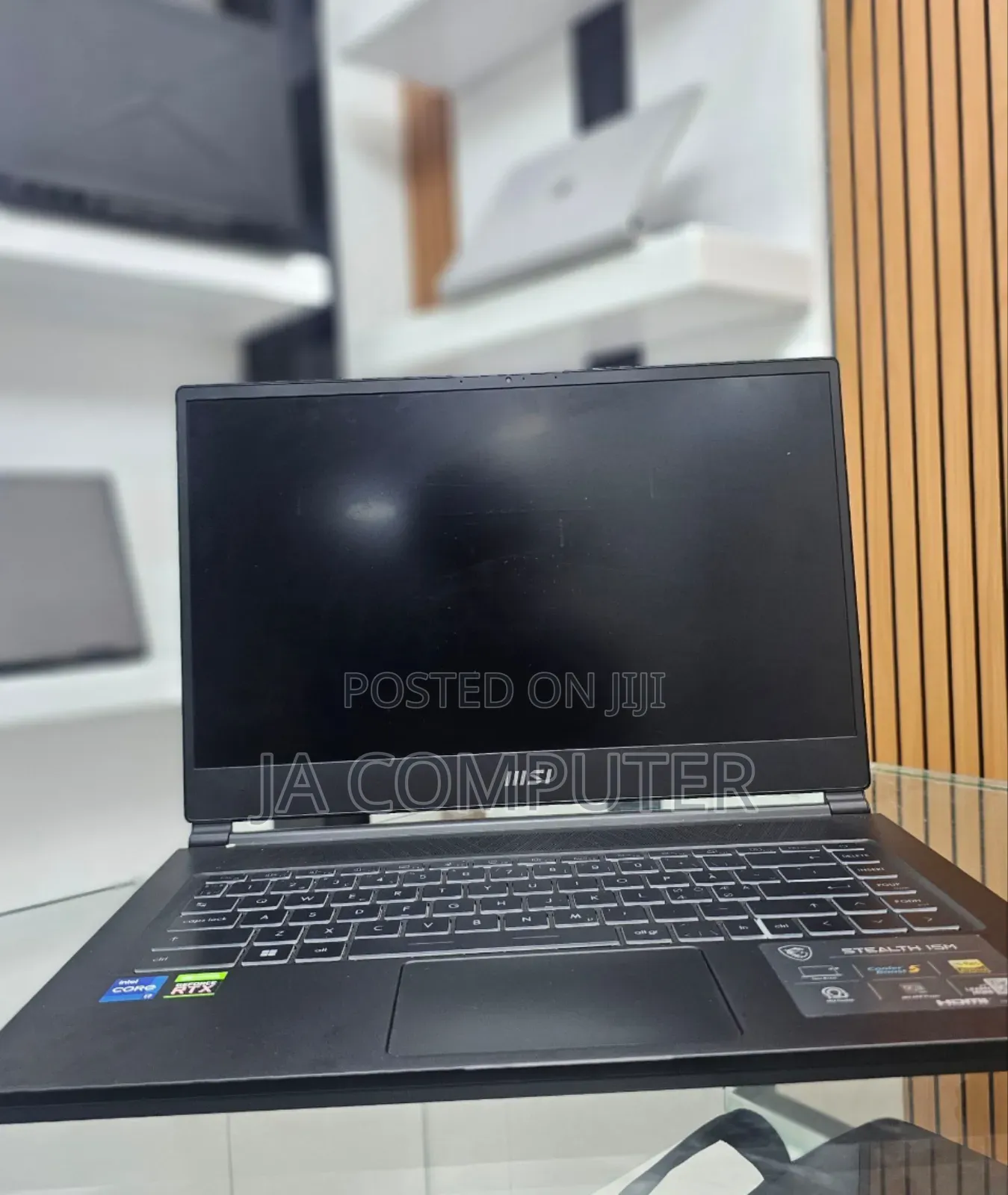 New Laptop MSI GS66 Stealth 10SGS 16GB Intel Core I7 SSD 1T