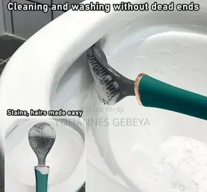 Photo - Wall-Mounted Toilet Cleaning Brush With Brush Holder