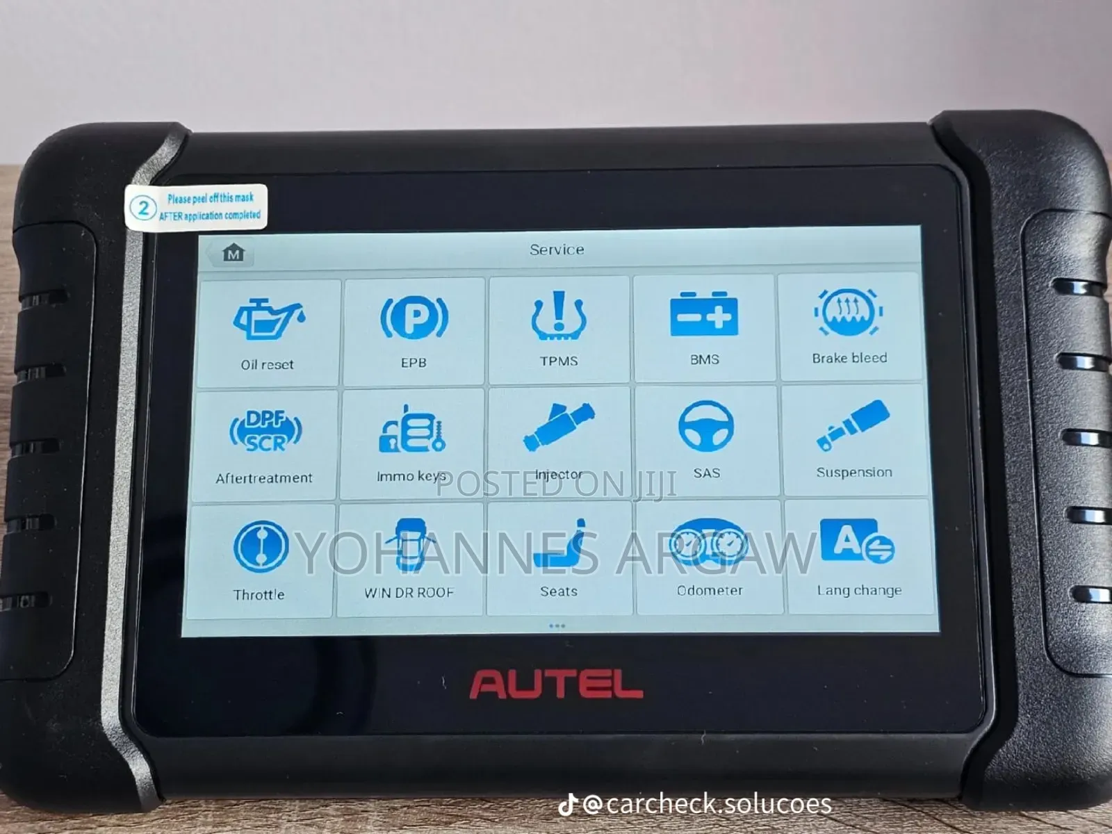 Autel Maxi 808 Obd 2 Scanner Launch