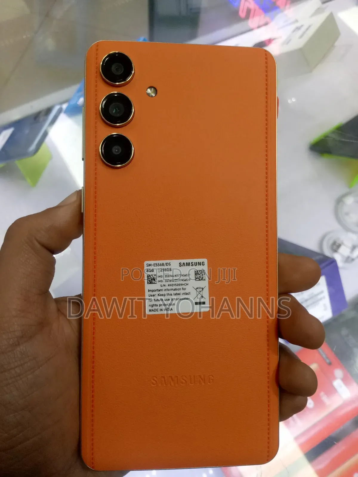 New Samsung Galaxy F55 256 GB Orange