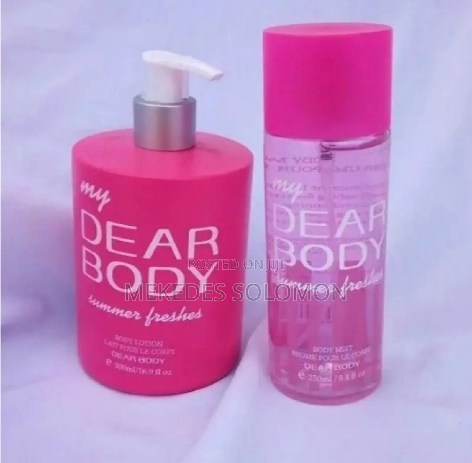 Dear Body Lotion and Splash