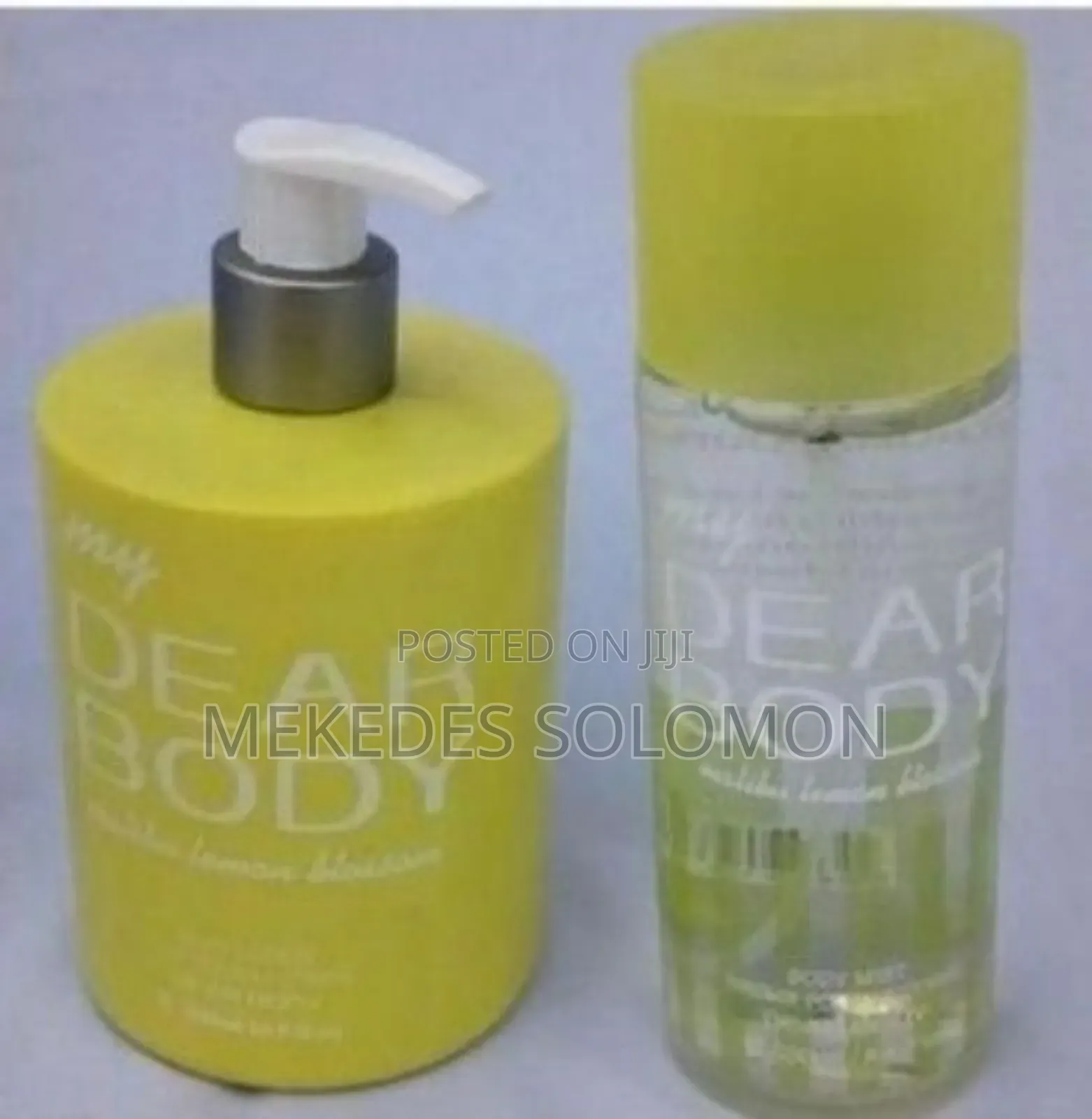 Dear Body Lotion and Splash