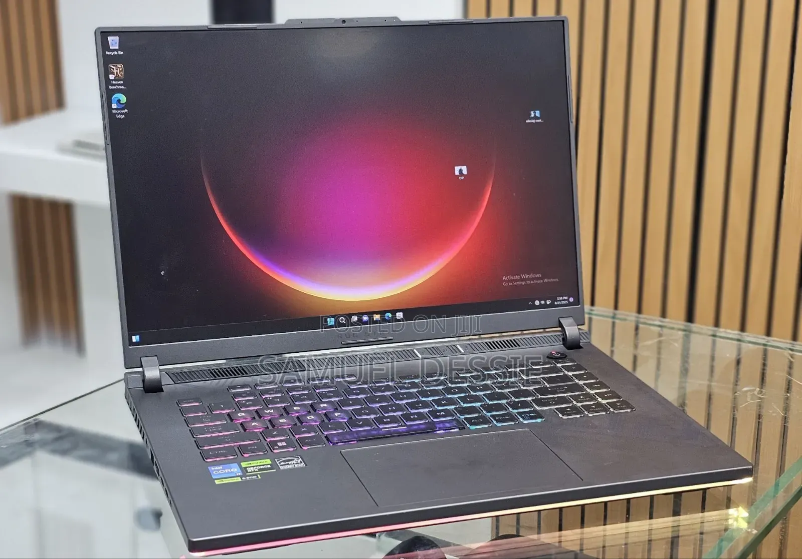New Laptop Asus ROG Strix G16 G614 16GB Intel Core I7 SSD 512GB