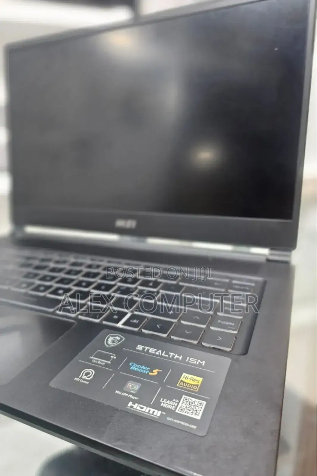 New Laptop MSI 16GB Intel Core I7 SSD 1T