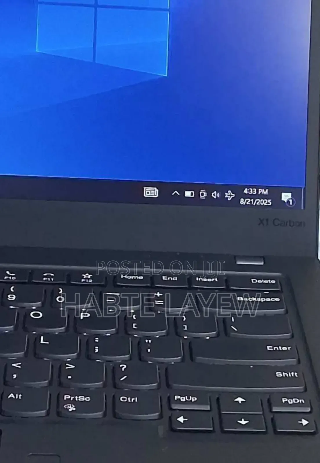 New Laptop Lenovo ThinkPad X1 Carbon 16GB Intel Core I5 SSD 512GB