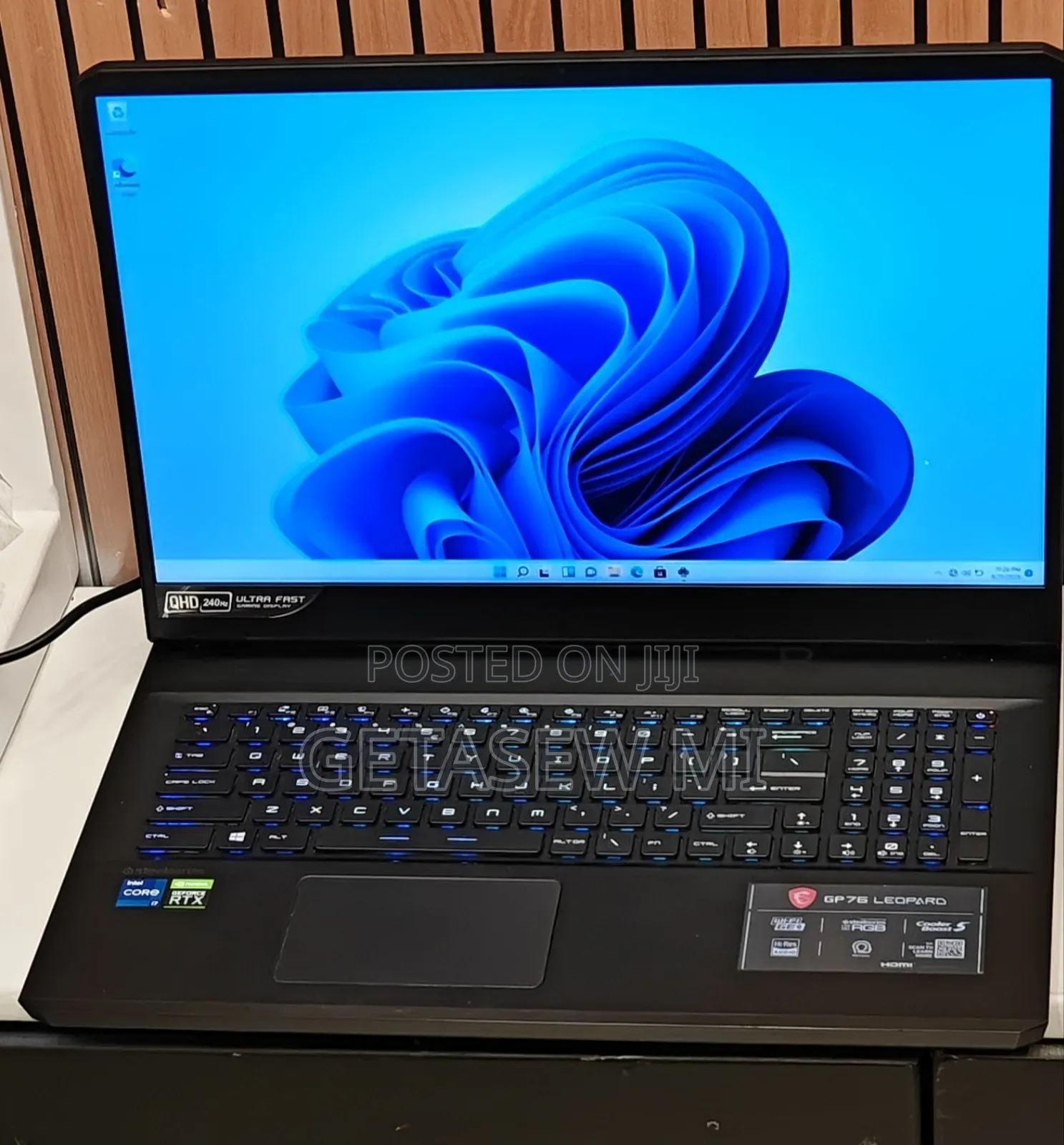 New Laptop MSI GP75 Leopard 16GB Intel Core I7 SSD 1T