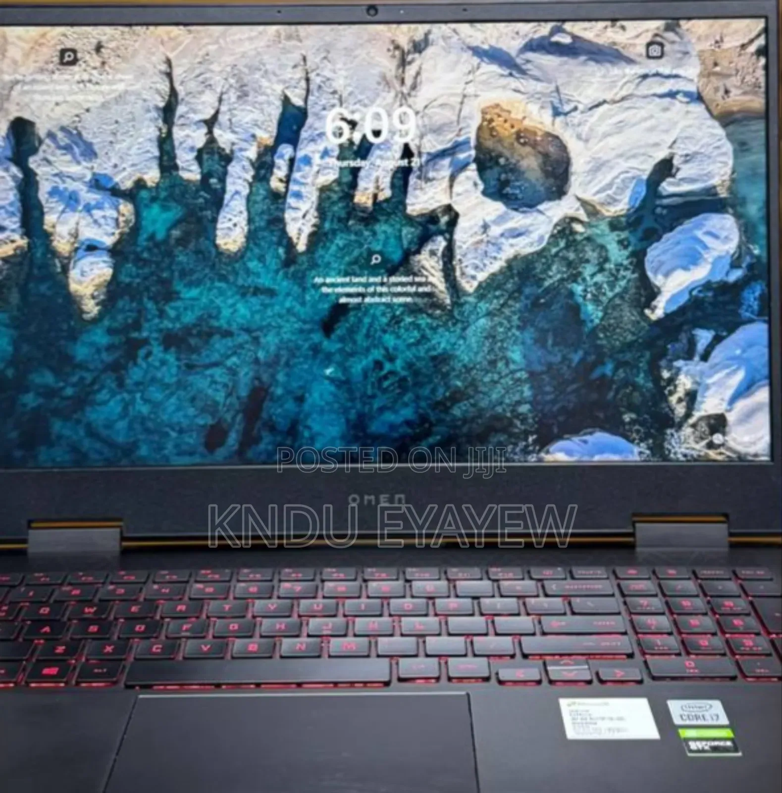 New Laptop HP Omen 15 16GB Intel Core I7 SSD 512GB