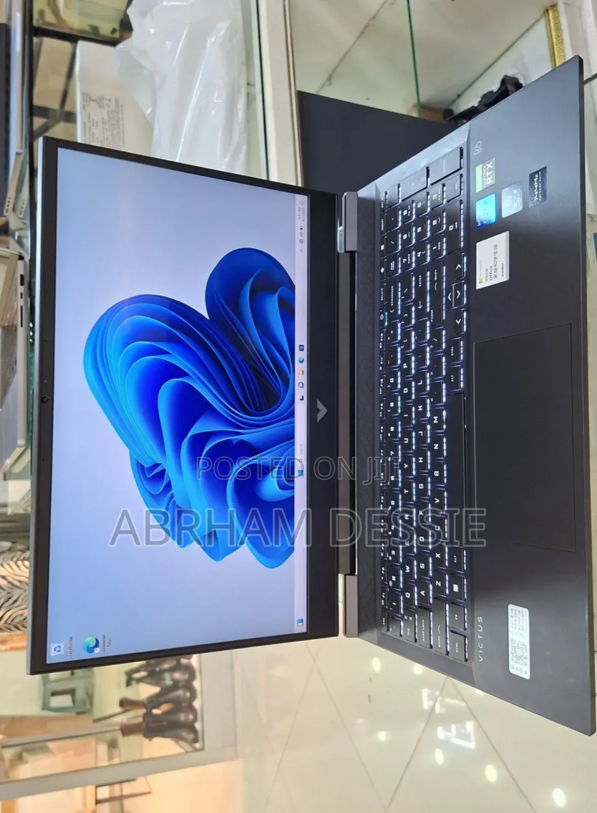 New Laptop HP Victus 16 16GB Intel Core I7 SSD 512GB