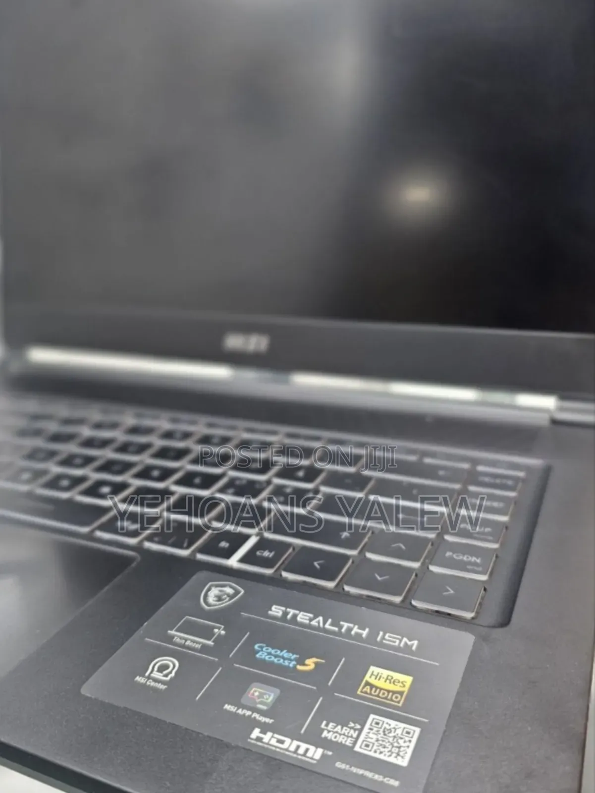 New Laptop MSI Stealth 16 AI Studio 16GB Intel Core I7 SSD 1T