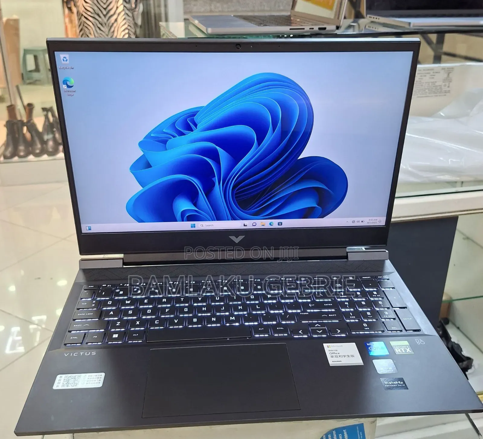 New Laptop HP Victus 16 16GB Intel Core I7 SSD 512GB