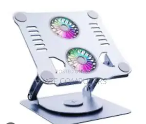 Laptop Stand With Cooling Fan, 360degree Rotatable