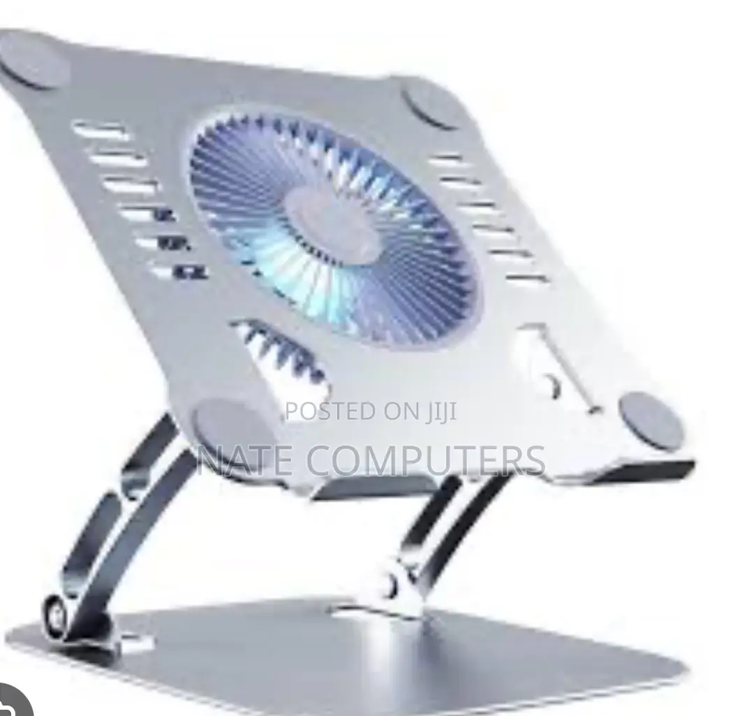 Laptop Stand With Cooling Fan, 360degree Rotatable
