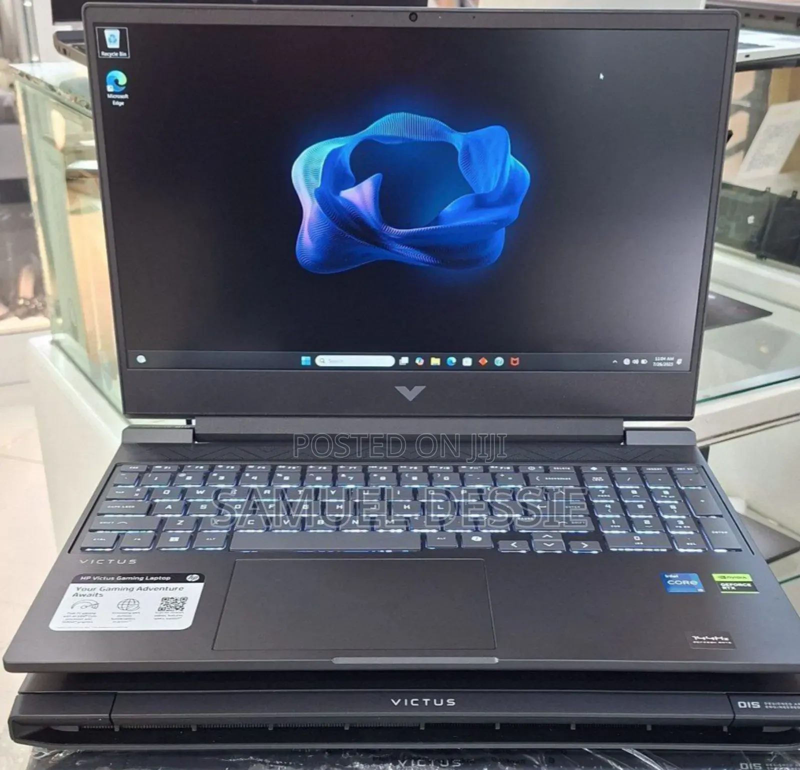 New Laptop HP Victus 15 8GB Intel Core I5 SSD 512GB