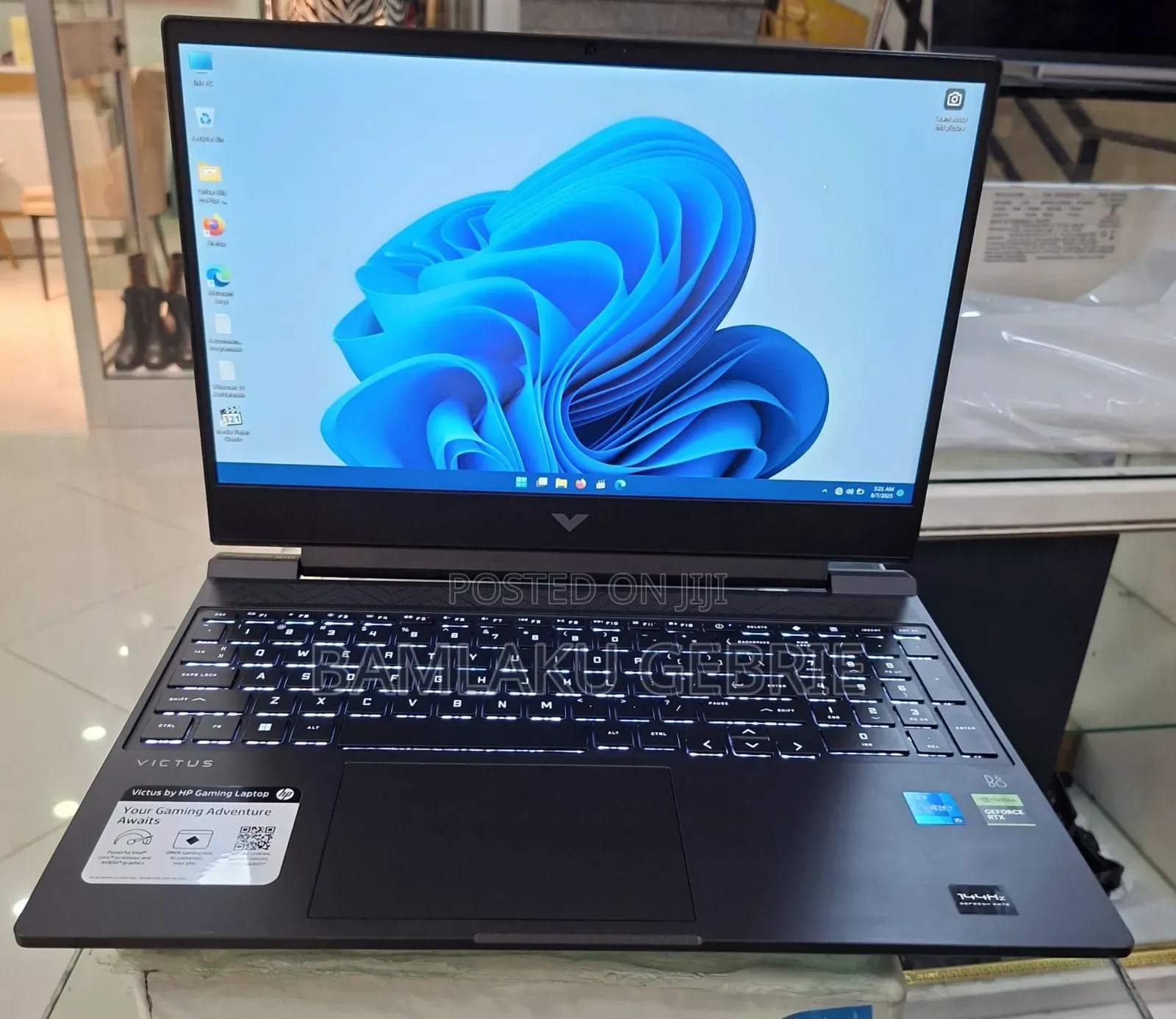 New Laptop HP Victus 15 16GB Intel Core I5 SSD 512GB