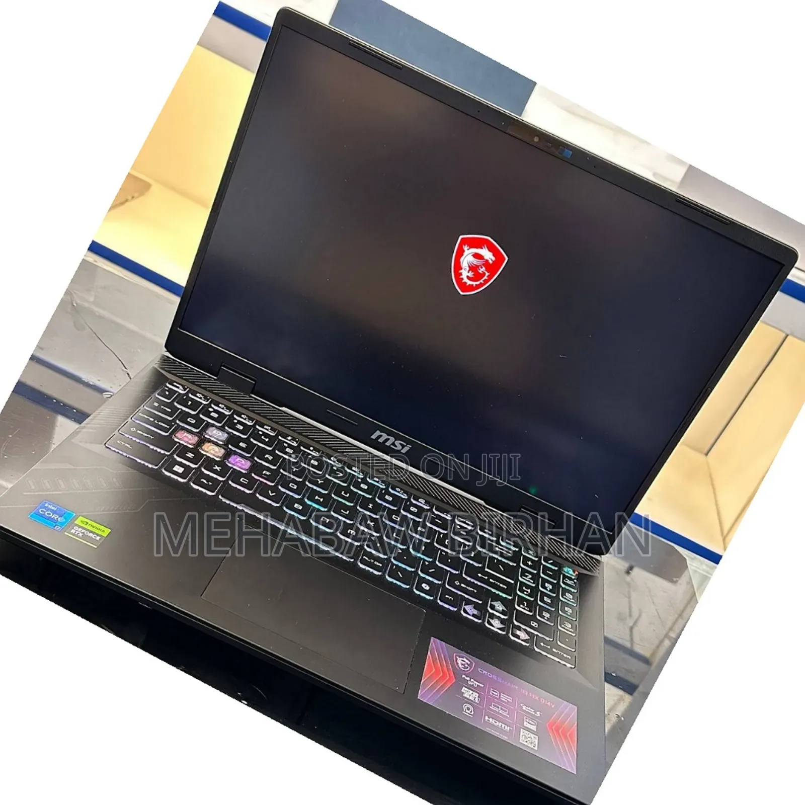 New Laptop MSI MSI Sword 17 16GB Intel Core I7 SSD 1T