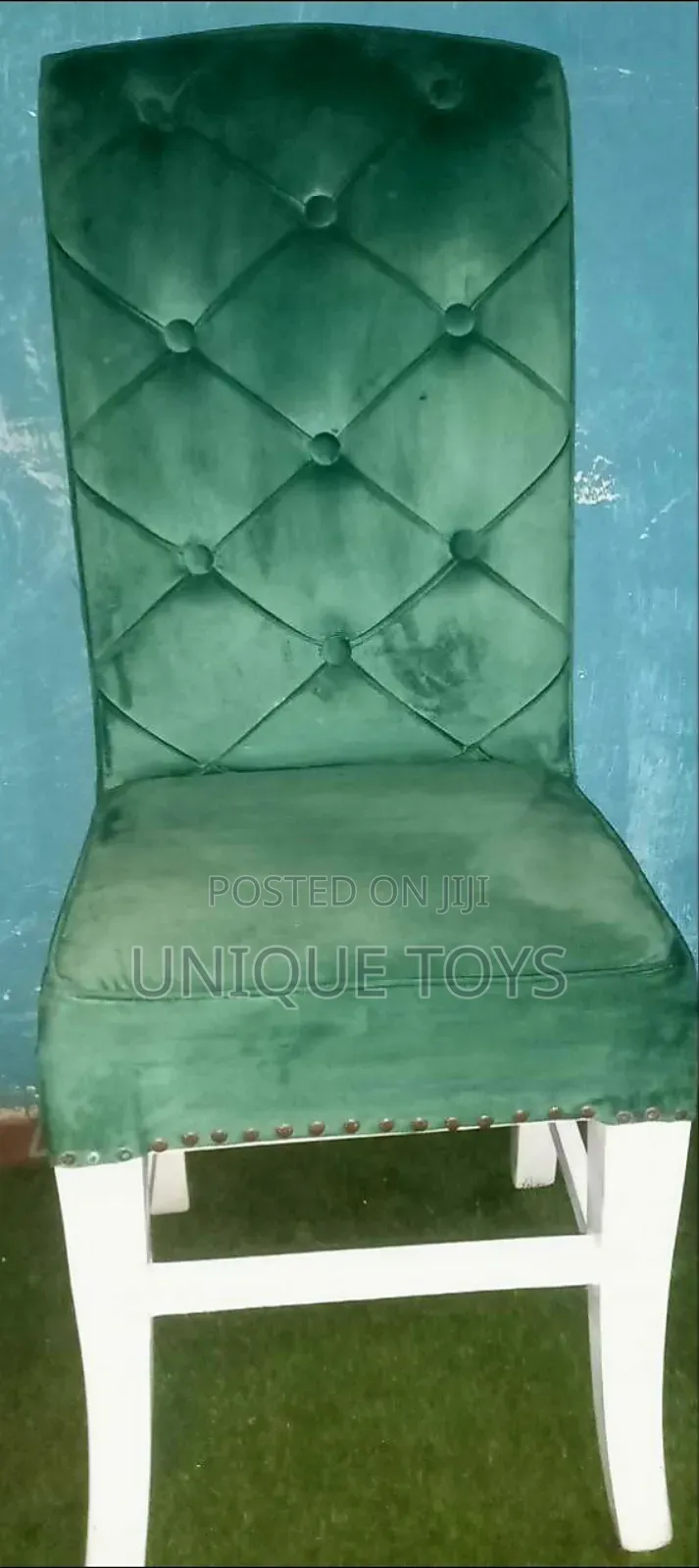  Green Velvet Dining Chair