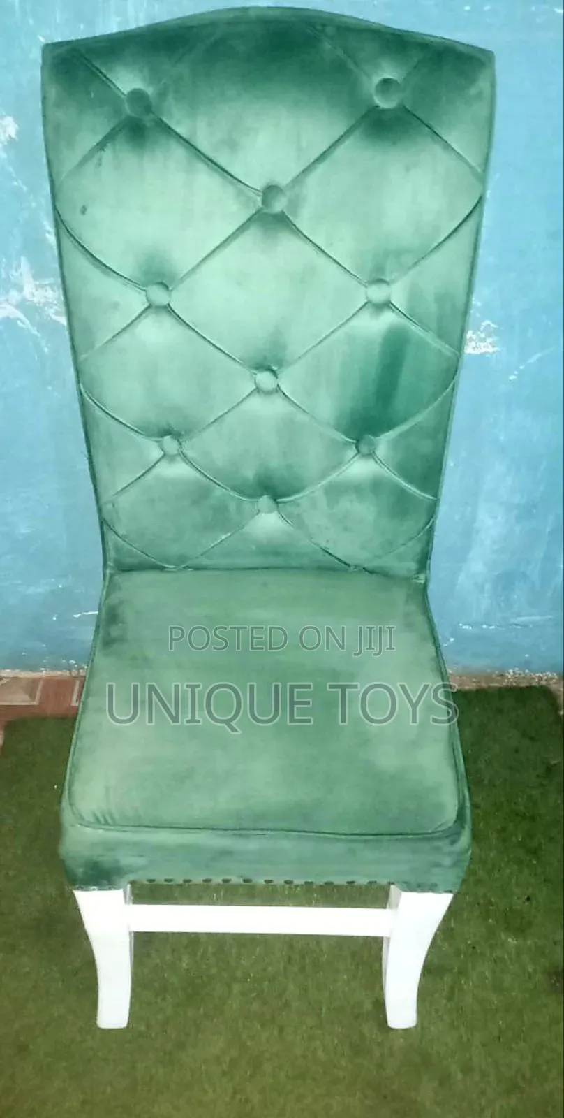  Green Velvet Dining Chair