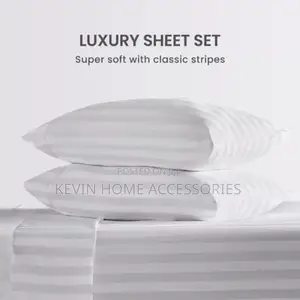 አንሶላ Quality Imported White Bedsheets
