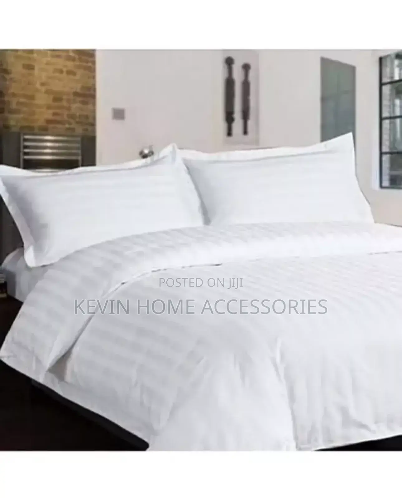 አንሶላ Quality Imported White Bedsheets