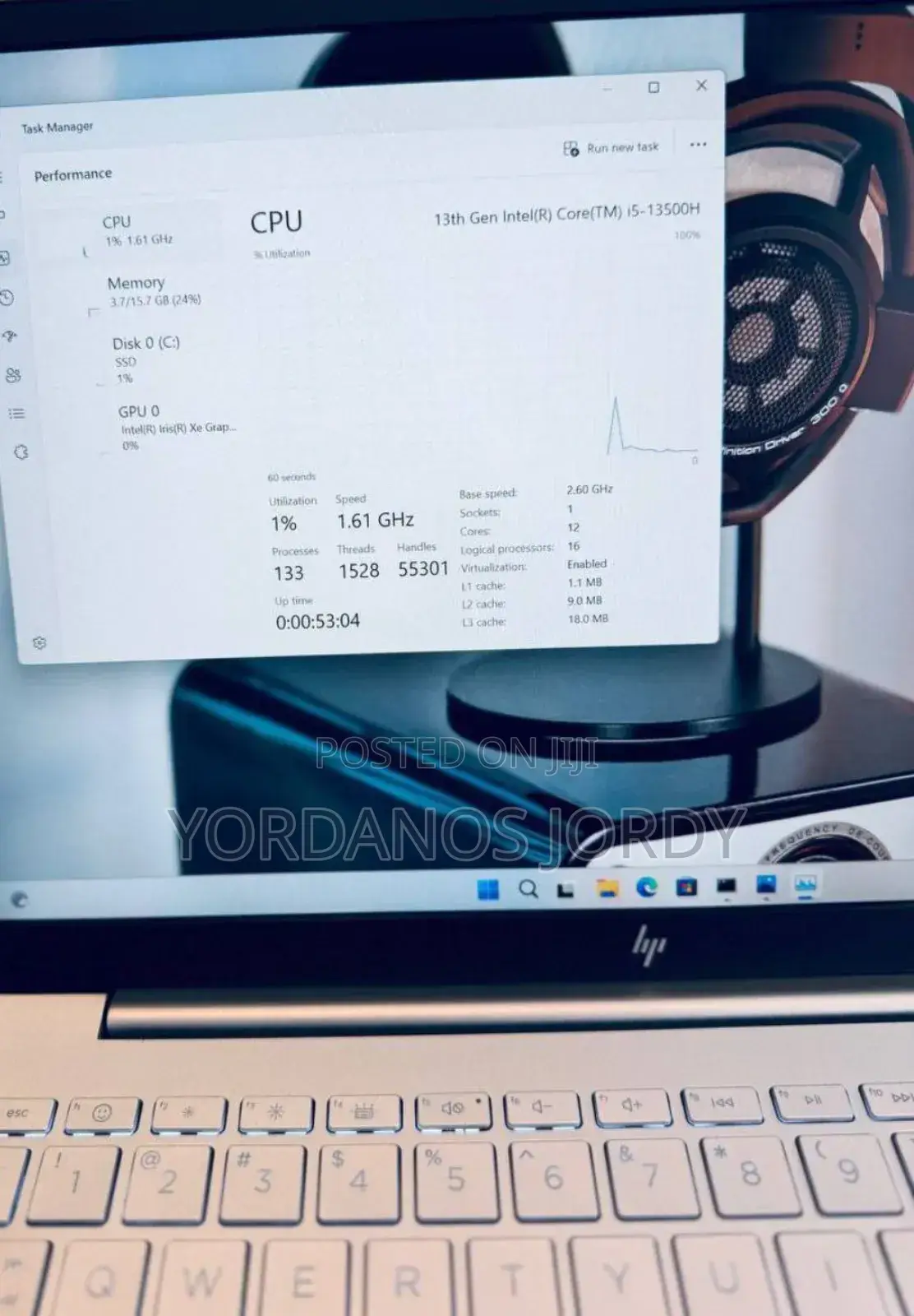 New Laptop HP Pavilion 15 16GB Intel Core I5 SSD 1T