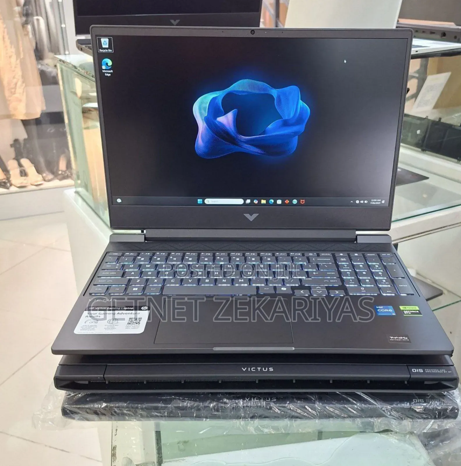 New Laptop HP Victus 16 8GB Intel Core I5 SSD 512GB