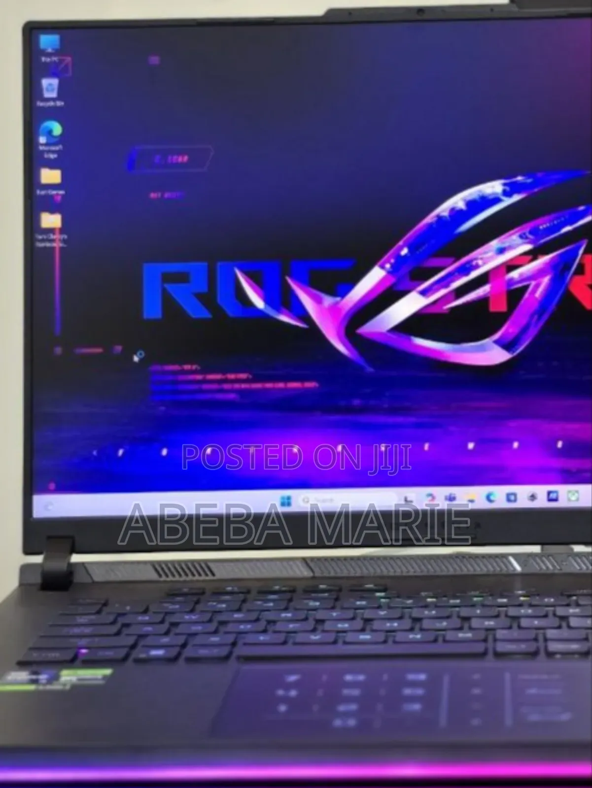 New Laptop Asus ROG Strix G16 G614 12GB Intel Core i9 SSD 1T