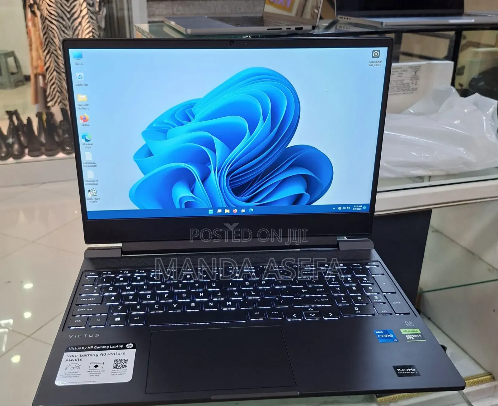 New Laptop HP Victus 16 16GB Intel Core I5 SSD 512GB