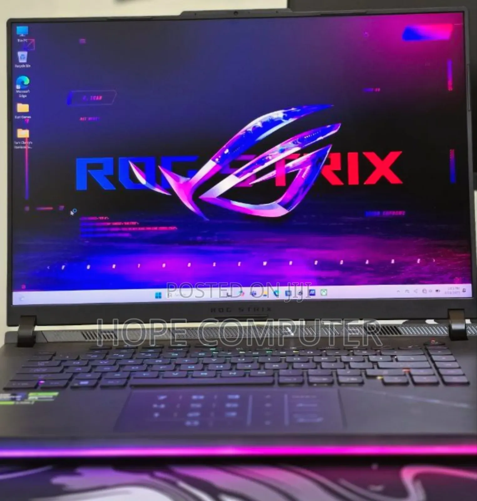 New Laptop Asus ROG Strix SCAR Edition 16GB Intel Core I9 SSD 1T