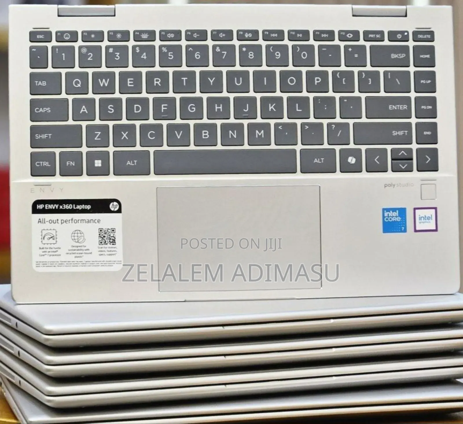 New Laptop HP Envy X360 16GB Intel Core I7 SSD 1T