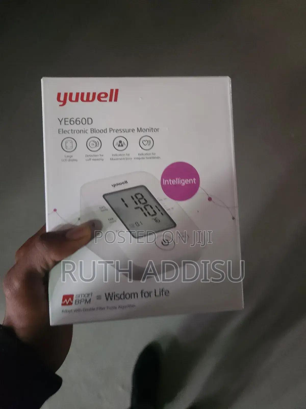 Yuwell Blood Pressure Monitor膩功digital Blood Pressuer Monitor腹黑bp New