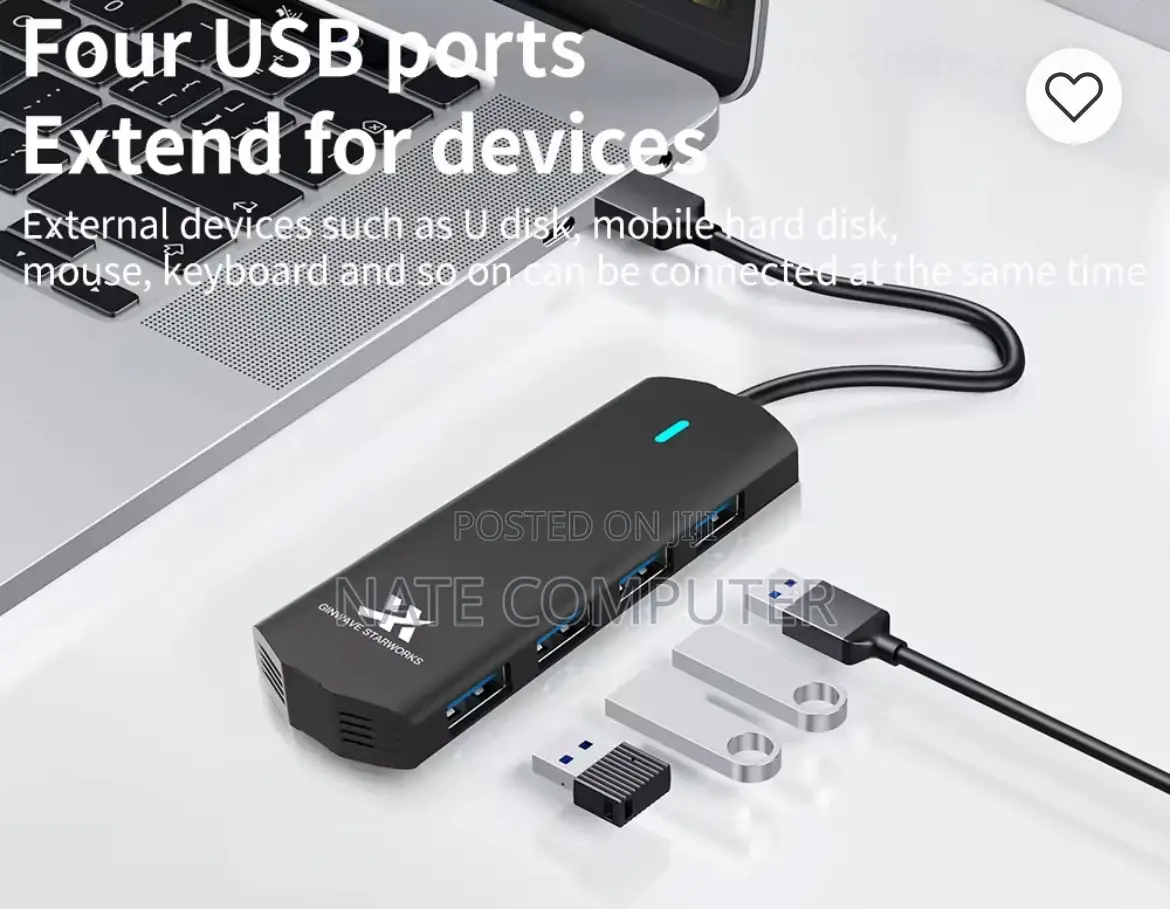 Usb 4-Port Hub and 7-Port Hub