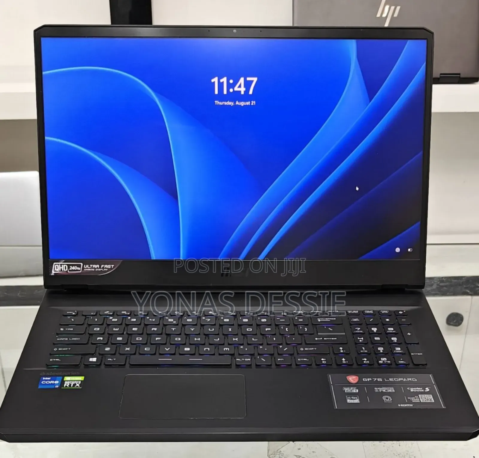 New Laptop MSI GP75 Leopard 16GB Intel Core I7 SSD 1T